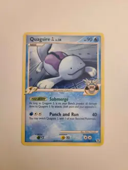 Pokemon TGC 2009 Rising Rivals Quagsire GL 76/111 Regular Common card Near Mint - Image 1
