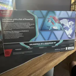 Pokemon TCG Salamence ex & Reshiram ex Premium Collection Box Promo EN 2024 - Image 3