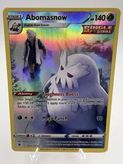 Abomasnow TG01/TG30 Rare Holo SWSH Astral Radiance Trainer Gallery NM Pokemon - Image 1
