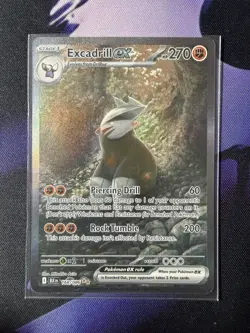 Excadrill EX 168/86 Pokemon Black Bolt - Image 1