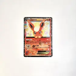 Pokemon TCG Flareon RC6 Generations Radiant Collection Holo LP Light Play - Image 2