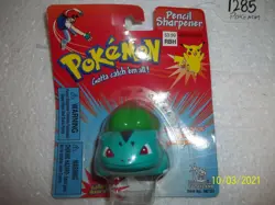 2) POKEMON Pikachu Bulbasaur Stapler Figure Toy Stationary Set Toy Island - Image 3