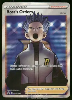 Boss's Orders (Full Art) SWSH251 Holo Promo Sword & Shield Promo Pokemon NM - Image 1