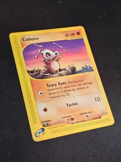 Pokemon TCG Cubone 72 Aquapolis Mint Near Mint (non-holo) - Image 2