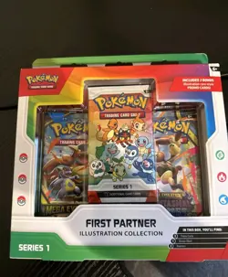 NEW🔥 Pokemon TCG First Partner Illustration Collection (FACTORY SEALED) Series1 - Image 1