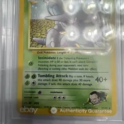 Giovanni'S Nidoking - 2000 Pokemon Gym Challenge Unlimited Holor R #7 - BGS 9 - Image 3
