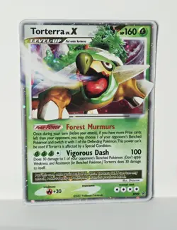 Torterra LV.X - DP09 - Diamond & Pearl Promo - Ultra Rare Holo - Pokemon 2007 MP - Image 1