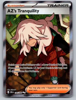 AZ's Tranquility 106/086 Ultra Rare Chaos Rising Pokemon Near Mint - Image 1