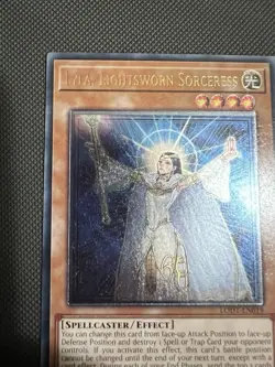 Lyla Lightsworn Sorceress LODT-EN019 Light of Destruction 2020 Card - Image 3