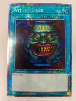 Pot of Greed MP25-EN050 2025 Mega-Pack 1st Edition Starlight Rare NM Yugioh - Image 1
