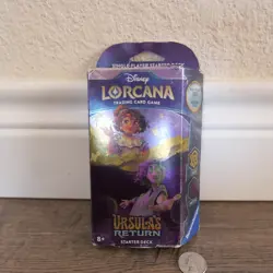 Disney Lorcana TCG: Ursula's Return Starter Deck Amber & Amethyst - Image 1