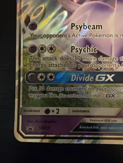Espeon GX SM35 Pokemon Black Star Promo 2017 English Full Art Holo JUMBO Card - Image 5