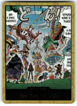 DON!! Card (Egghead) DON!! The Azure Sea's Seven One Piece Foil Near Mint - Image 1