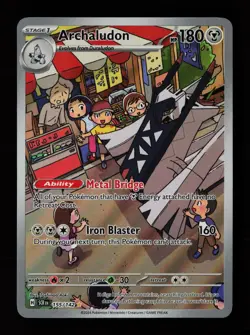 Archaludon 155/142 Illustration Rare Stellar Crown Pokemon Cards - Image 1
