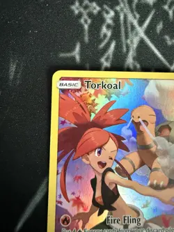 Pokemon Torkoal TCG Sm-Cosmic Eclipse Card 237/236 Secret Rare Holo 2019 - Image 2