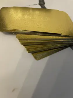 55 Piece Dragon Ball Z Gold Foil Card Set. Factory Sealed. - Image 5