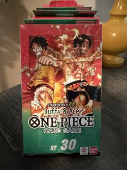 Lot of 5 Bandai One Piece Card Game Starter Deck EX Luffy & Ace ST-30 - Image 4