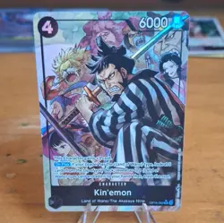 Bandai One Piece Card Game Kin'emon OP16-082 Alternate Art Foil ENG. - Image 1
