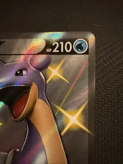 Lapras v SV110/SV122 Shining Fates Full Art Holo Pokemon Card - Image 3