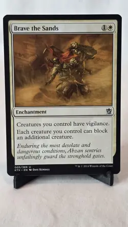 MTG Brave the Sands 005/269 Khans of Tarkir LP Magic The Gathering - Image 1