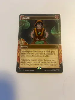 Gamble (Showcase) Avatar: The Last Airbender: Eternal-Legal Regular - Image 1