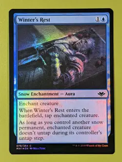 FOIL Winter's Rest x1 Modern Horizons 1x MTG Magic the Gathering - Image 1