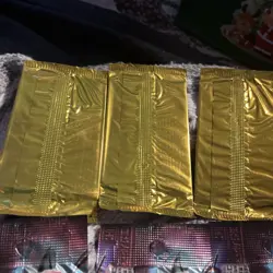 3 Sealed Japanese Invader Of Darkness & 3 Gold Yugioh Movie Packs Sealed - Image 5
