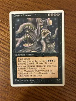Cosmic Horror MTG Core Set 4th Edition Rare Regular. M3 - Image 1