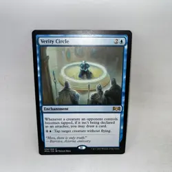 Verity Circle 58 Rare Ravnica Allegiance Magic: The Gathering Lightly Played - Image 1