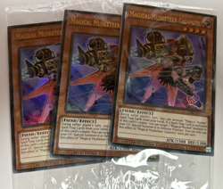 YuGiOh 3 x Magical Musketeer Calamity - LART-EN077 - Image 1