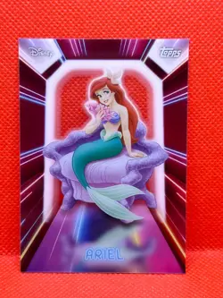 Topps Disney Neon - Ariel - Illuminated Neon Lights Acetate #NPL-3 - Image 1