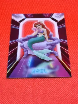 Topps Disney Neon - Ariel - Illuminated Neon Lights Acetate #NPL-3 - Image 2