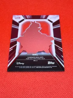 Topps Disney Neon - Ariel - Illuminated Neon Lights Acetate #NPL-3 - Image 5