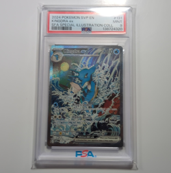 Pokemon Kingdra ex 131 SVP Scarlet & Violet Promo SIR Holo Eng 2024 PSA 9 - Image 1