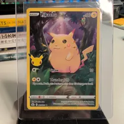 PIKACHU 005/025 HOLO R CELEBRATIONS POKEMON NEAR MINT PIKACHU - Image 1