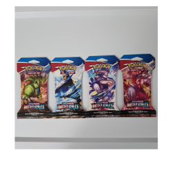 Pokemon Sword & Shield Battle Styles Sleeved Booster Pack Lot of 4. Complete Set - Image 1