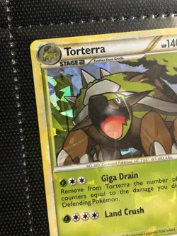 ERROR Bleed Holo Torterra Exclusive Deck Cracked Ice Holo Holo Pokemon LP - Image 5