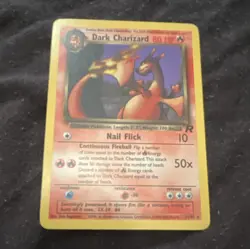 Wizards of the Coast Dark Charizard Team Rocket 21/82 Rare Unlimited 80 HP - Image 1