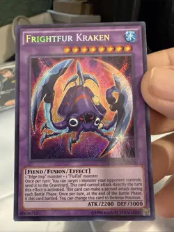 Yugioh Frightfur Kraken FUEN-EN020 W38 - Image 1