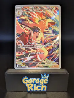 Ethan's Typhlosion 190/182 Illustration Rare SV: Destined Rivals Pokemon TCG NM+ - Image 1