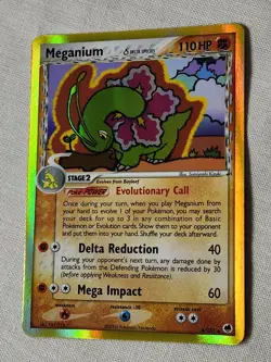 NM Meganium - Holo #4 Dragon Frontiers Pokemon TCG - Image 3