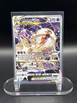 Deoxys VSTAR GG46/GG70 Holo Crown Zenith Galarian Gallery Pokemon - Image 1