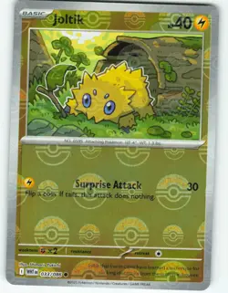 Joltik - Poke Ball - 33/86 White Flare - Pokemon TCG - 2025 - Image 1