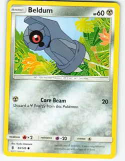 Beldum - 83/145 Guardians Rising - Pokemon TCG - 2017 - Image 1