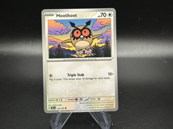 Hoothoot - Holo - 114/142 Stellar Crown - Pokemon TCG - Image 1