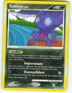 Sableye - 48/100 Stormfront - Pokemon TCG - 2008 - Image 1