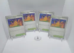 Pokemon - 4x Academy At Night - 054/064 Sv Shrouded Fable Regular Playset - Image 1