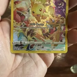 Pokemon TCG Pikachu 160/159 Crown Zenith Secret Rare Holo 70HP Wild Charge - Image 4