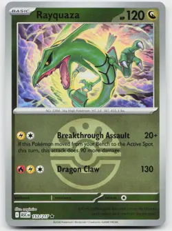 Rayquaza (Friend Ball) 153/217 Rare Ascended Heroes Pokemon Reverse Holo NM - Image 1