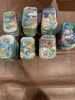 26 EMPTY Pokemon Celebrations mini-tins - Image 1